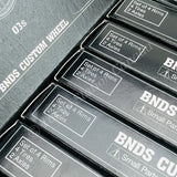 BNDS 1/64 ABS Wheel & Tire Set of 10 (BK) BLACK