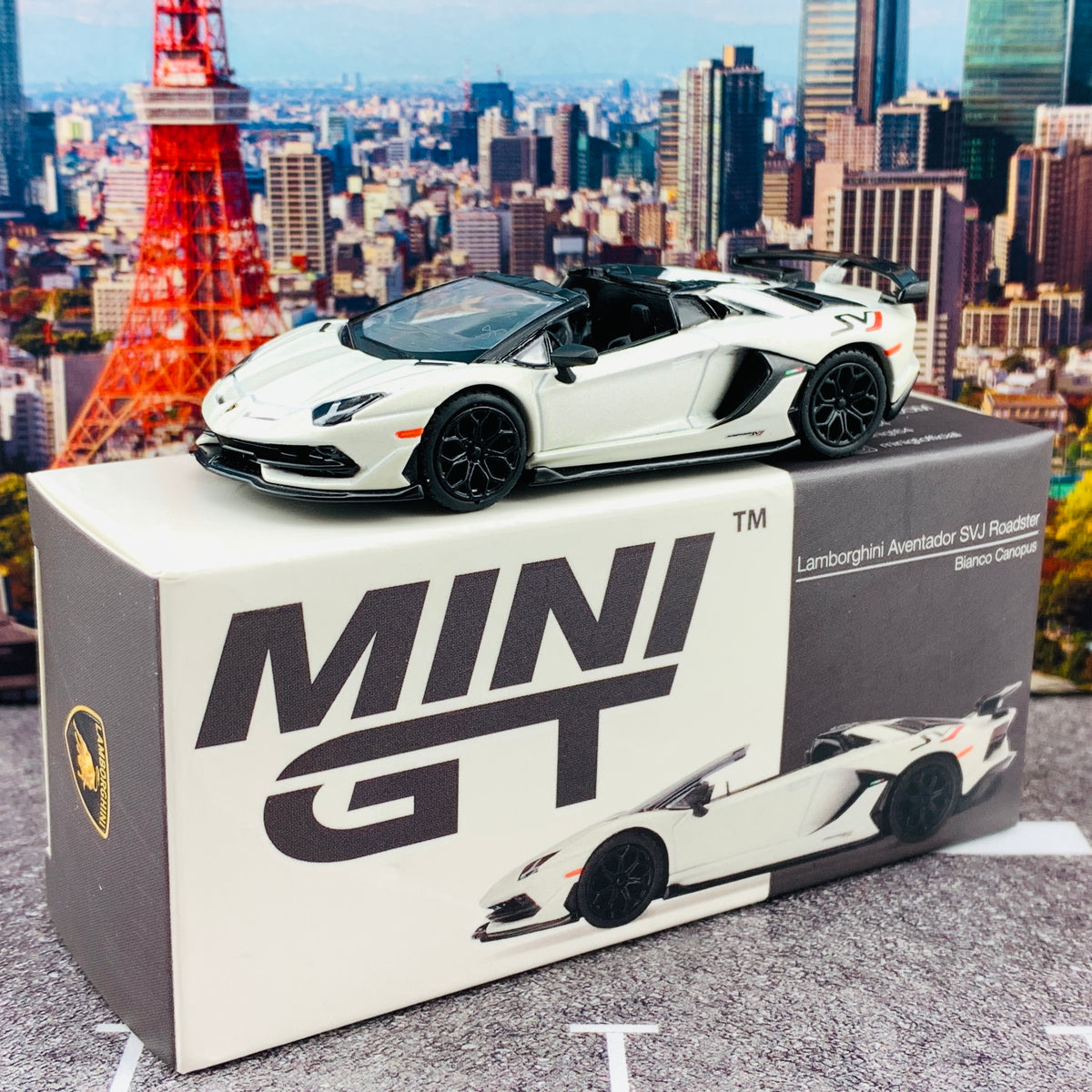 ミニカー MINI GT Lamborghini Aventador GT EVO 502 DieCast1642-22-24Batch-