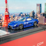 Ignition Model 1/64 Mazda RX-7 (FD3S) RE Amemiya Blue Metallic IG1951