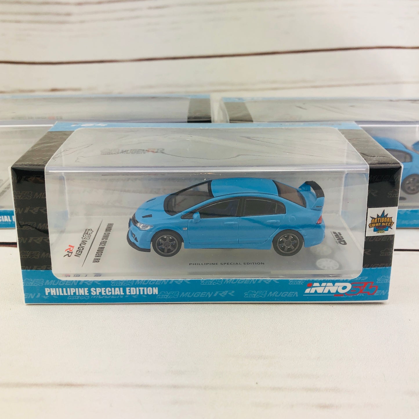 INNO64 1/64 HONDA CIVIC FD2 Mugen RR Philippine Special Edition IN64-FD2-LBPHS **Limited Qty**
