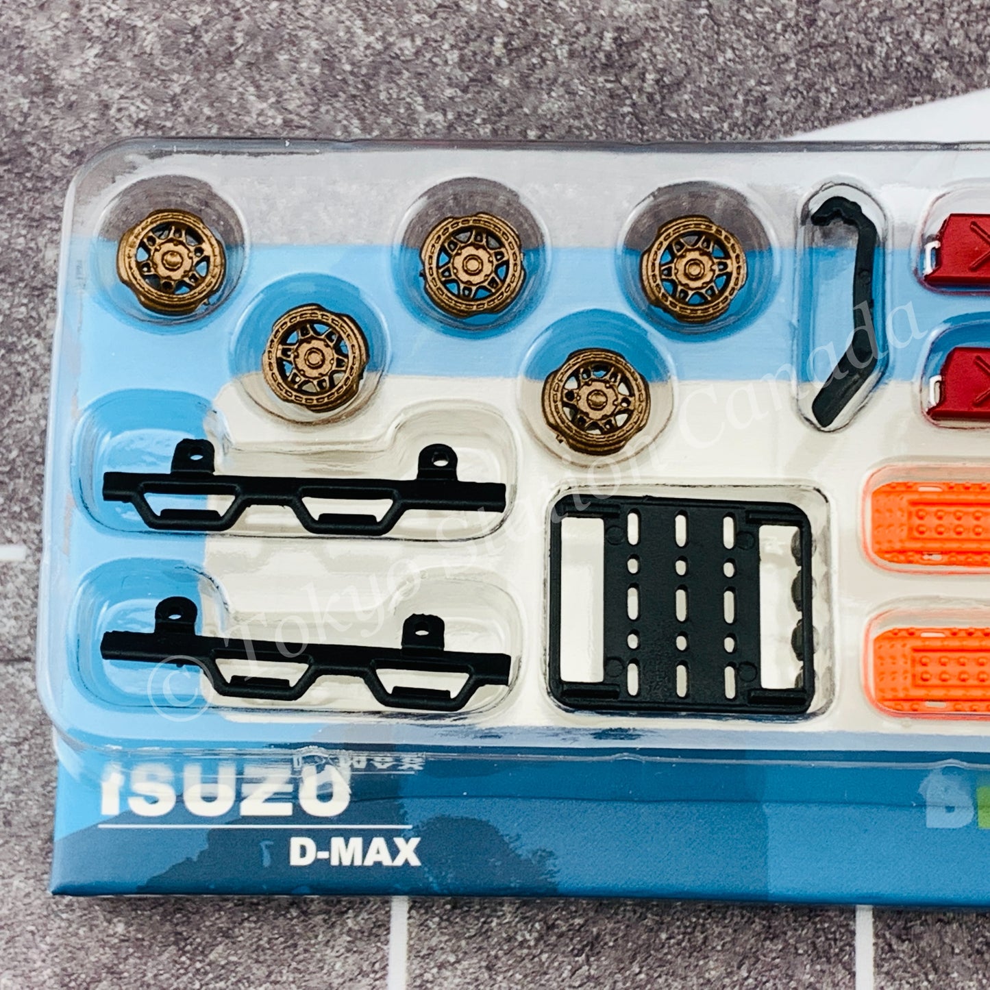 BM CREATIONS JUNIOR 1/64 Accessory Pack for ISUZU 2016 D-MAX 64BACC2