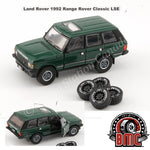 BM CREATIONS JUNIOR 1/64 Land Rover 1992 Range Rover Classic LSE -Green LHD 64B0183