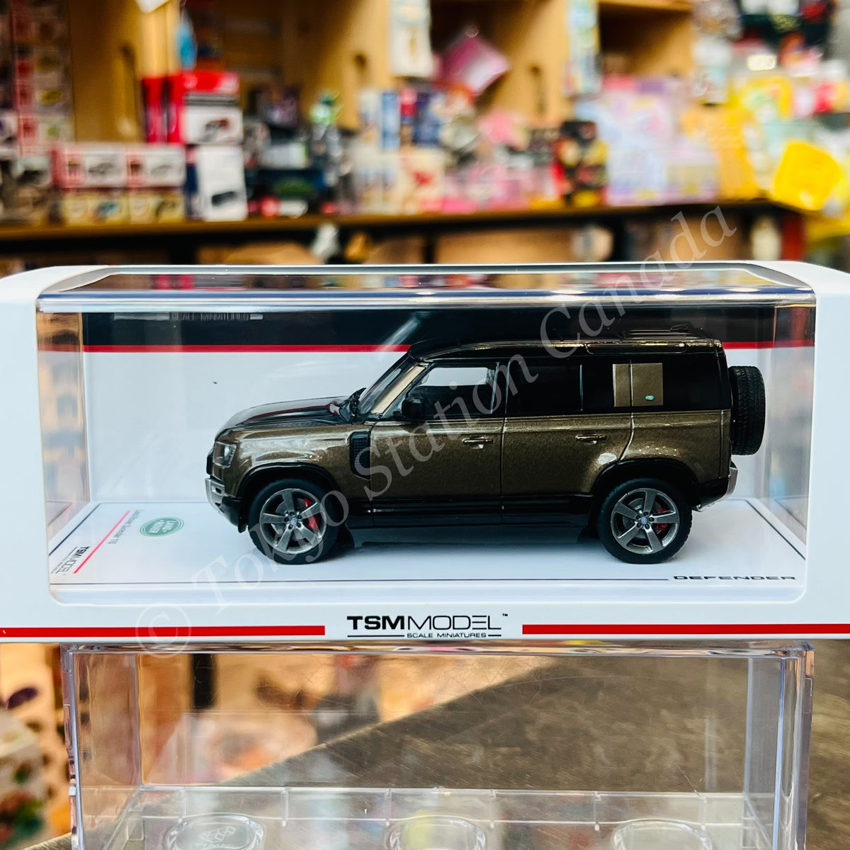 ミニカー TSM MODEL 1/43 Land Rover Defender 90 1:43 Land Rover Defender 90 First Edition -- Pangea Green