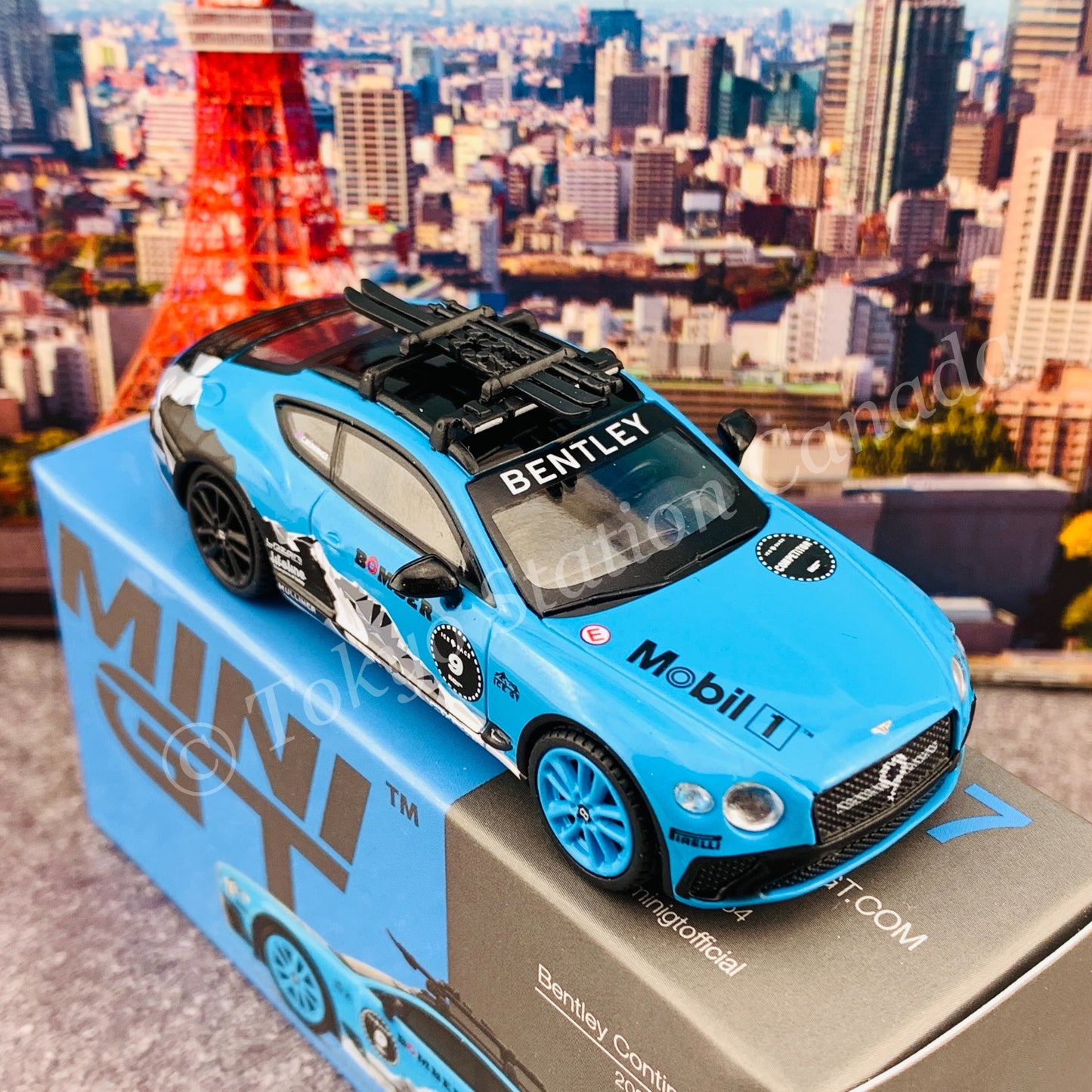 MINI GT 1/64 Bentley Continental GT 2020 GP Ice Race LHD MGT00247-L
