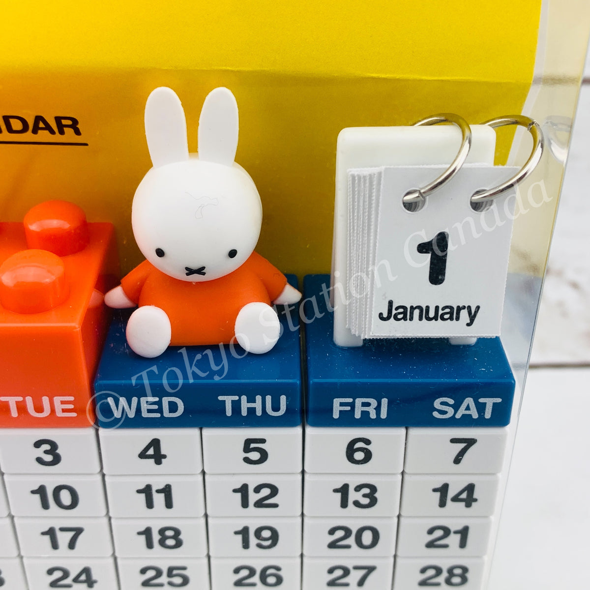 miffy BLOCK CALENDAR by AWORKS 4582480438611 Tokyo Station