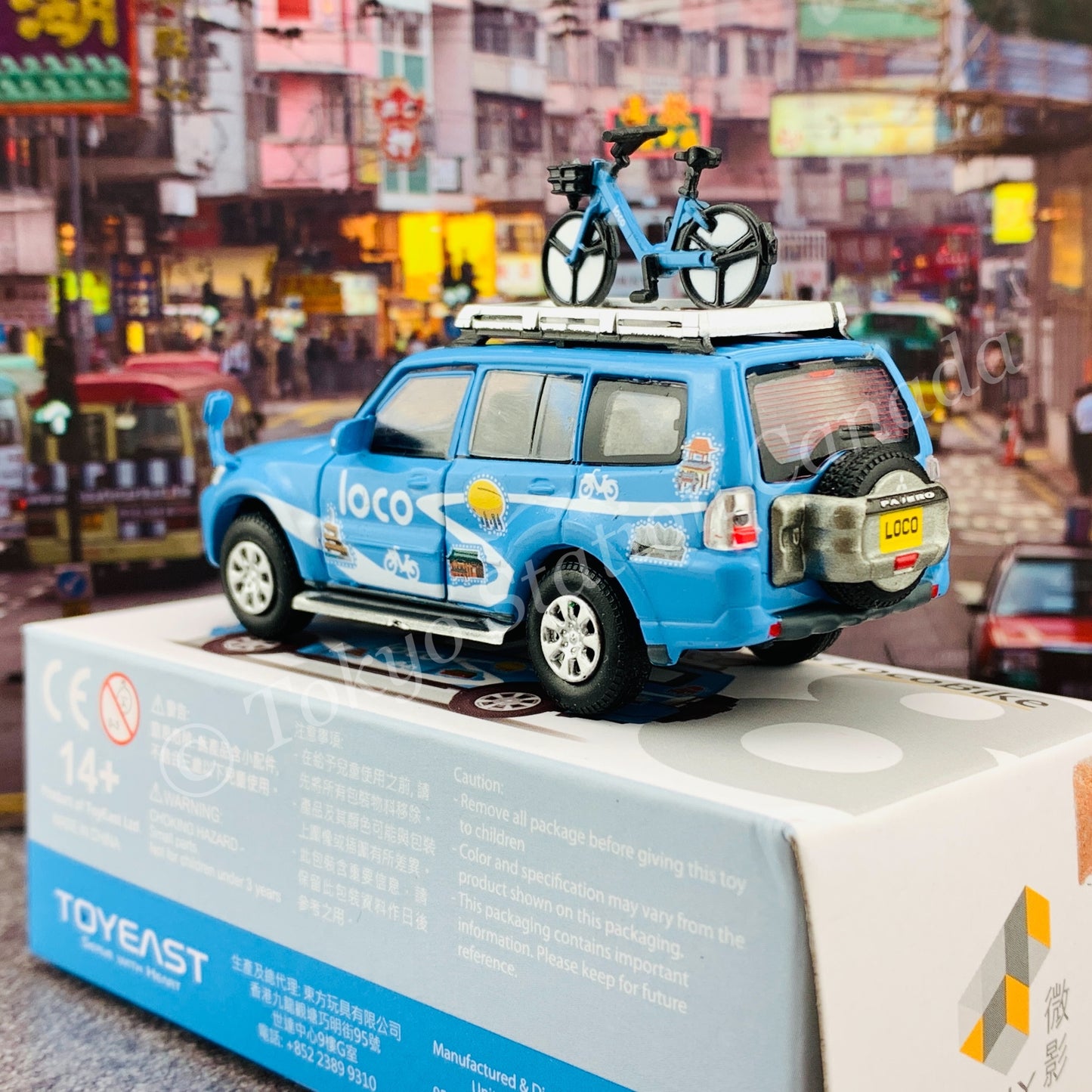 TINY 微影 128 MITSUBISHI Pajero 2015 LocoBike ATC65166