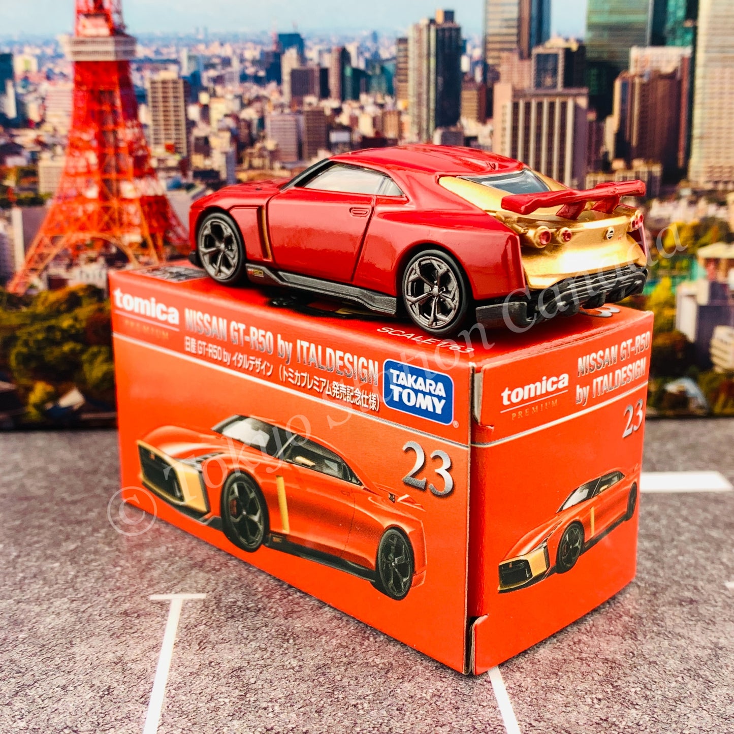 Tomica Premium 23 Nissan GT-R50 by Italdesign (Tomica Premium Release Commemorative Specificationトミカプレミアム発売記念仕様)