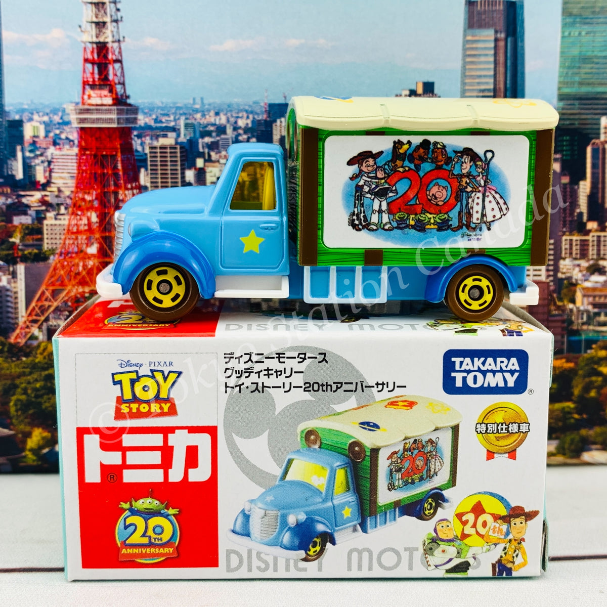 TOMICA Disney Motors Goody Carry Toy Story 20th Anniversary 4904810839 –  Tokyo Station
