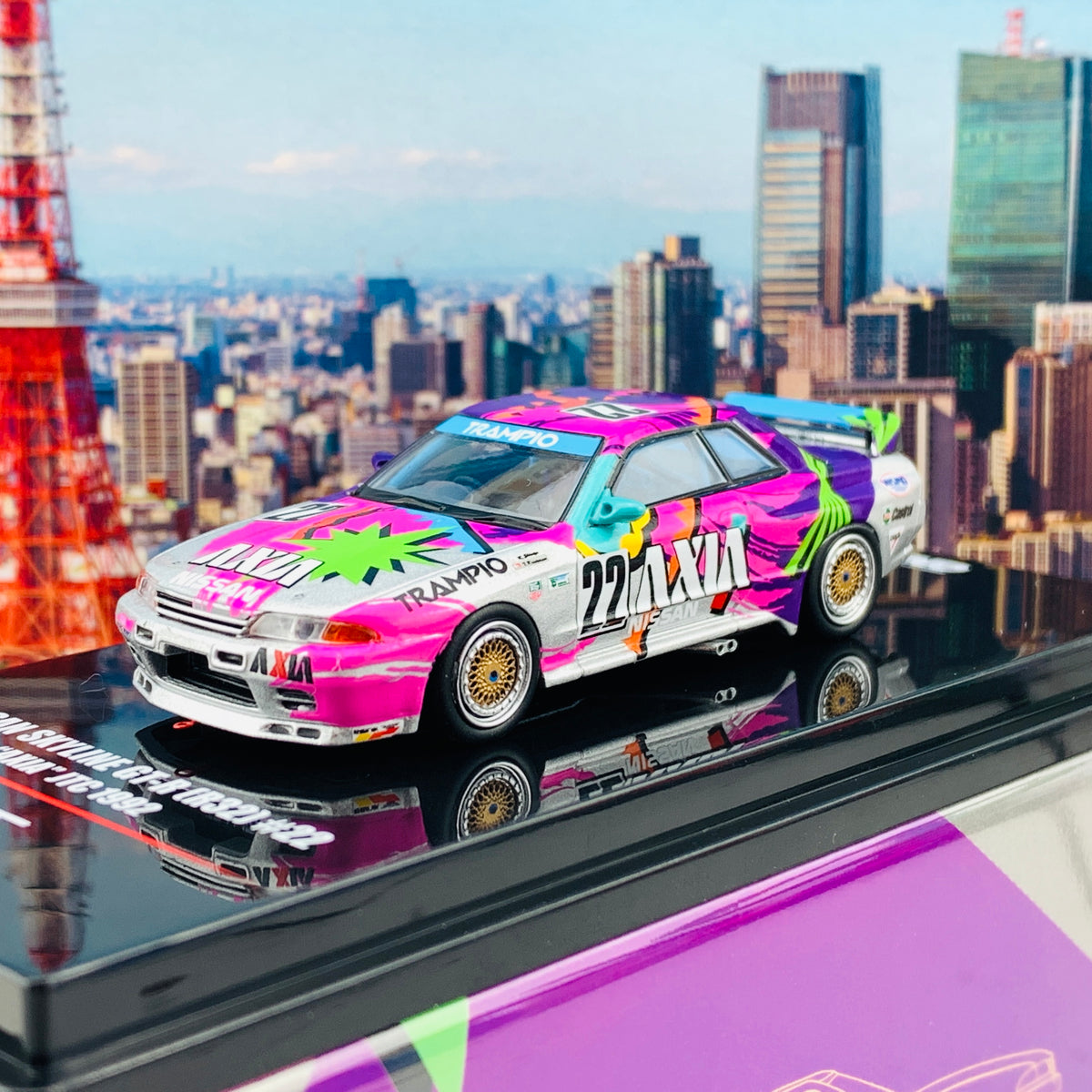 INNO64 1/64 NISSAN SKYLINE GTR R32 #22 
