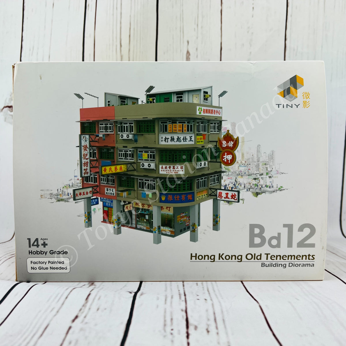 TINY 微影 Bd12 Hong Kong Old Tenements Buidling Diorama Bd12 TINY 微影 Bd12 Hong Kong Old Tenements Buidling Diorama Bd12