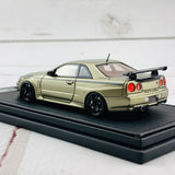 Ignition Model 1/43 Nissan Skyline GTR Mine's R34 Millennium Jade IG1813