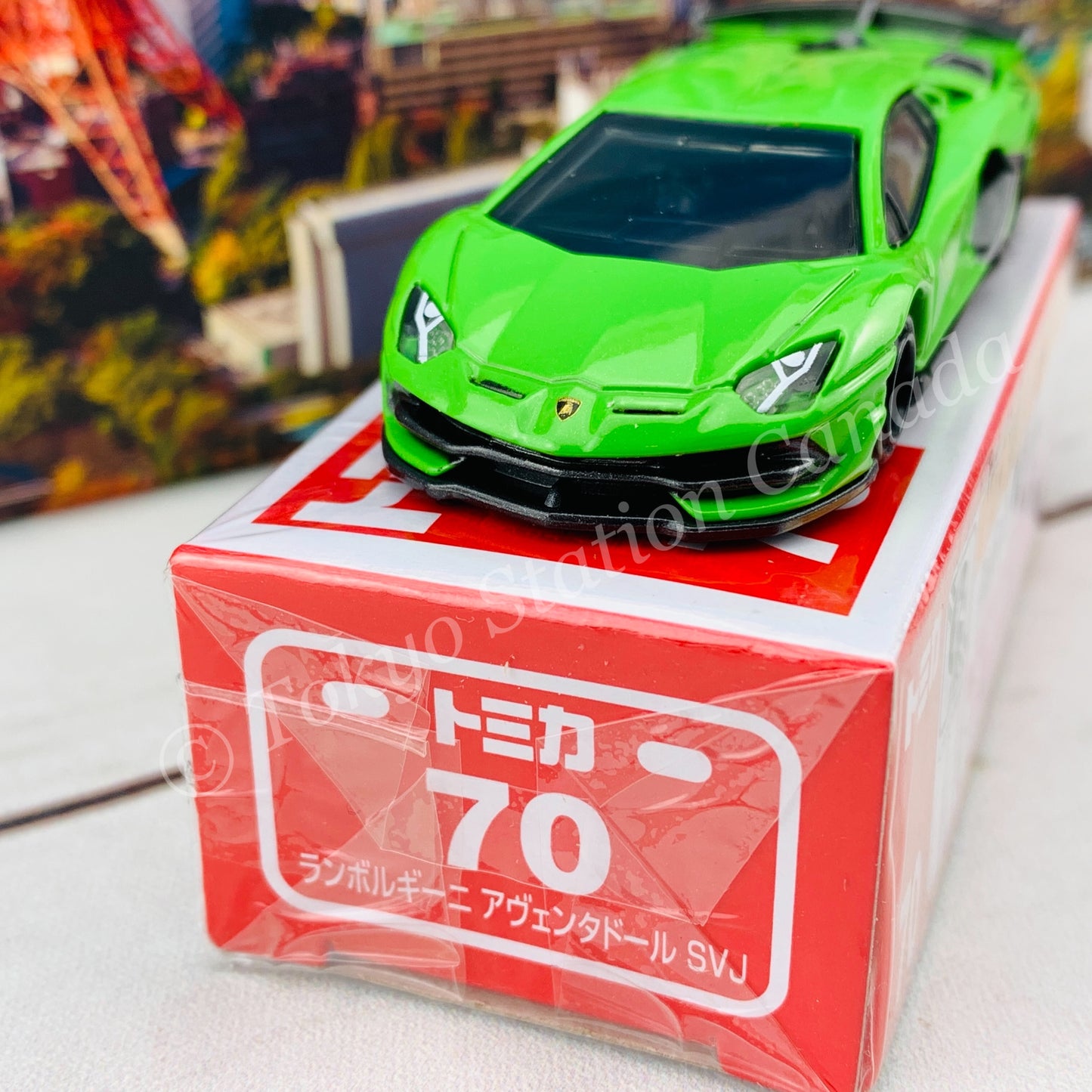 TOMICA 70 LAMBORGHINI AVENTADOR SVJ 4904810132134