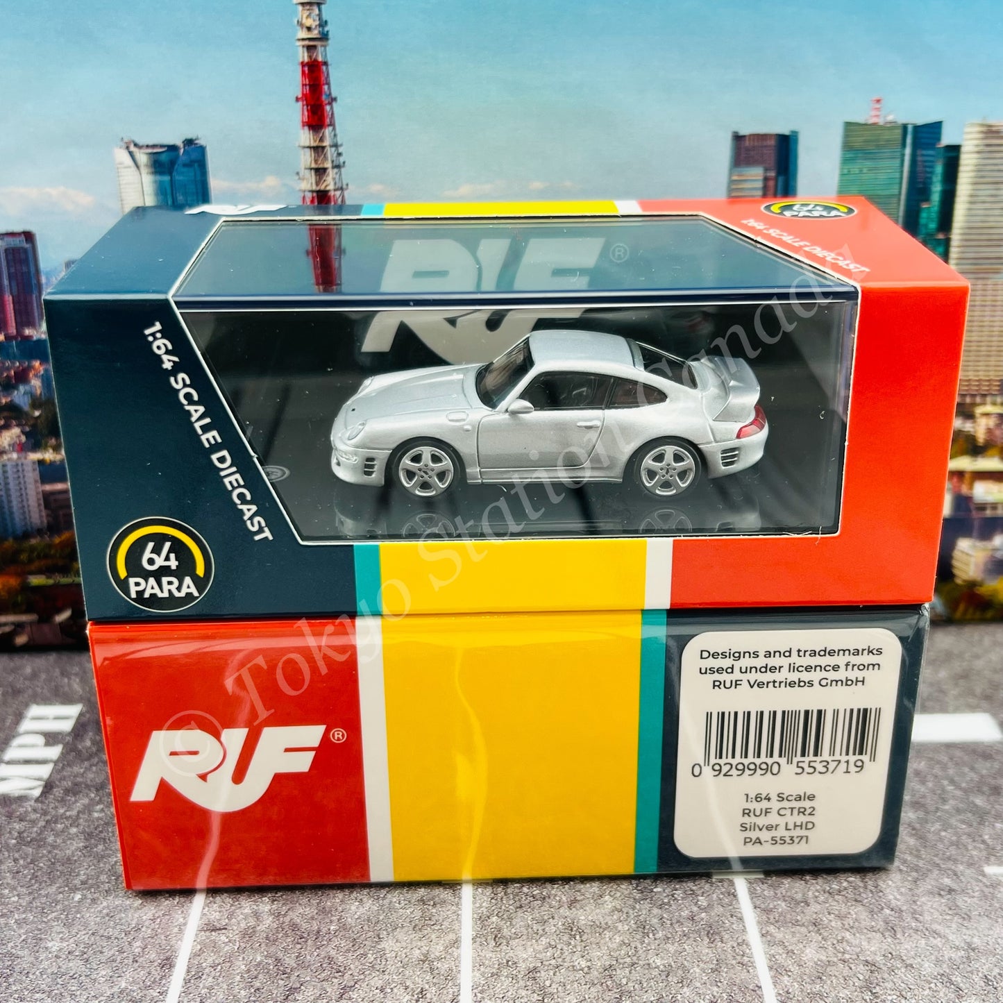 PARA64 1/64 RUF CTR2 Silver LHD PA-55371