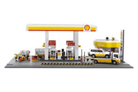 Tiny 微影 Hong Kong Shell Petrol Station Diorama with LED Light Bd17