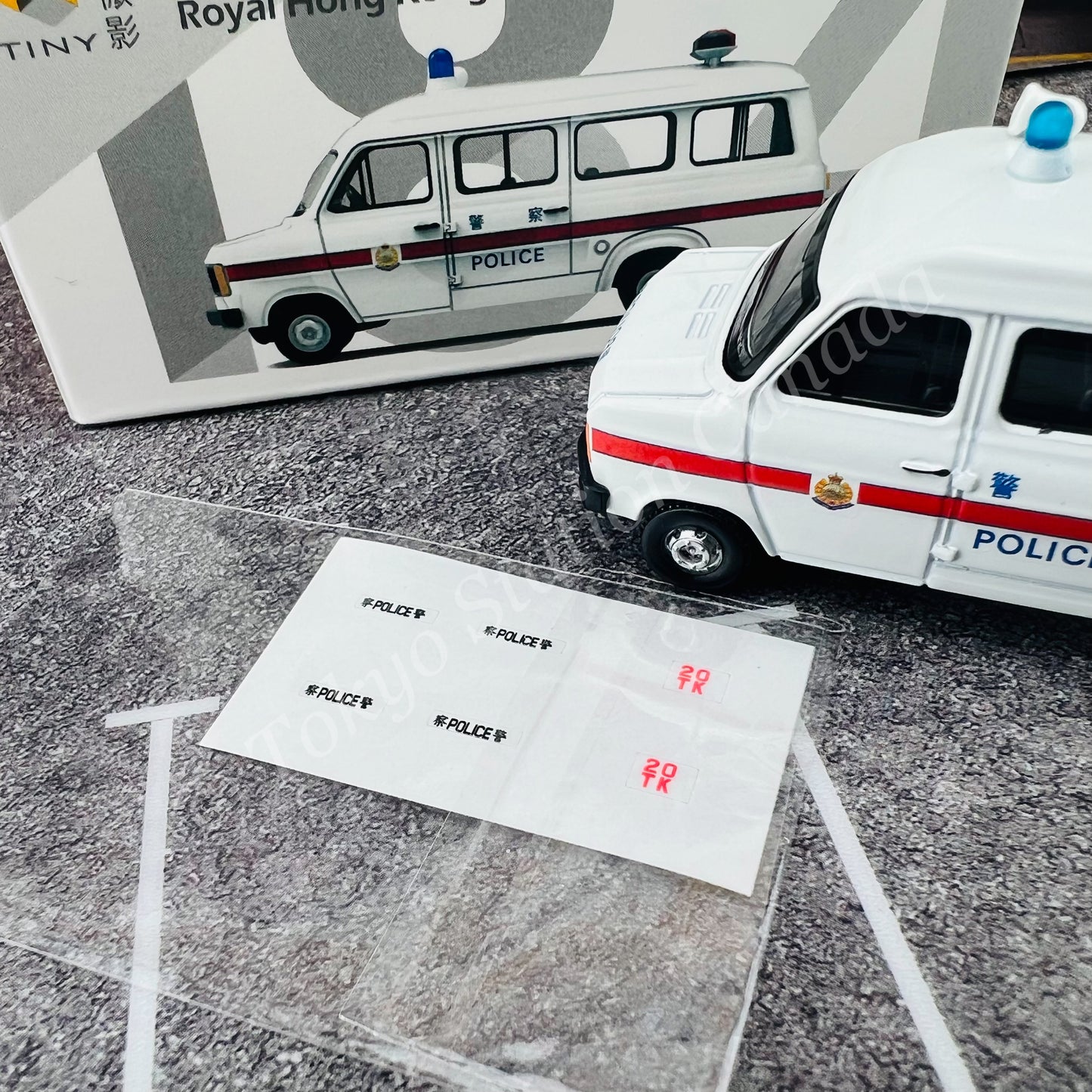 TINY 微影 184 1980's Royal HK Police Van (AM8476) ATC65421