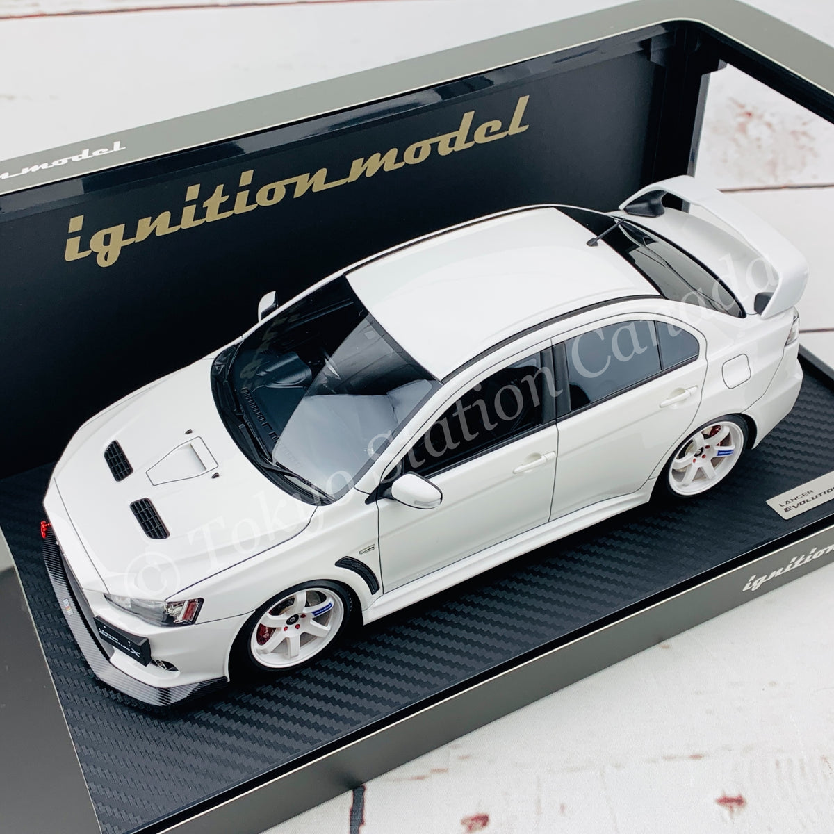 Ignition Model 1/18 Mitsubishi Lancer Evolution X (CZ4A) White IG2294 –  Tokyo Station