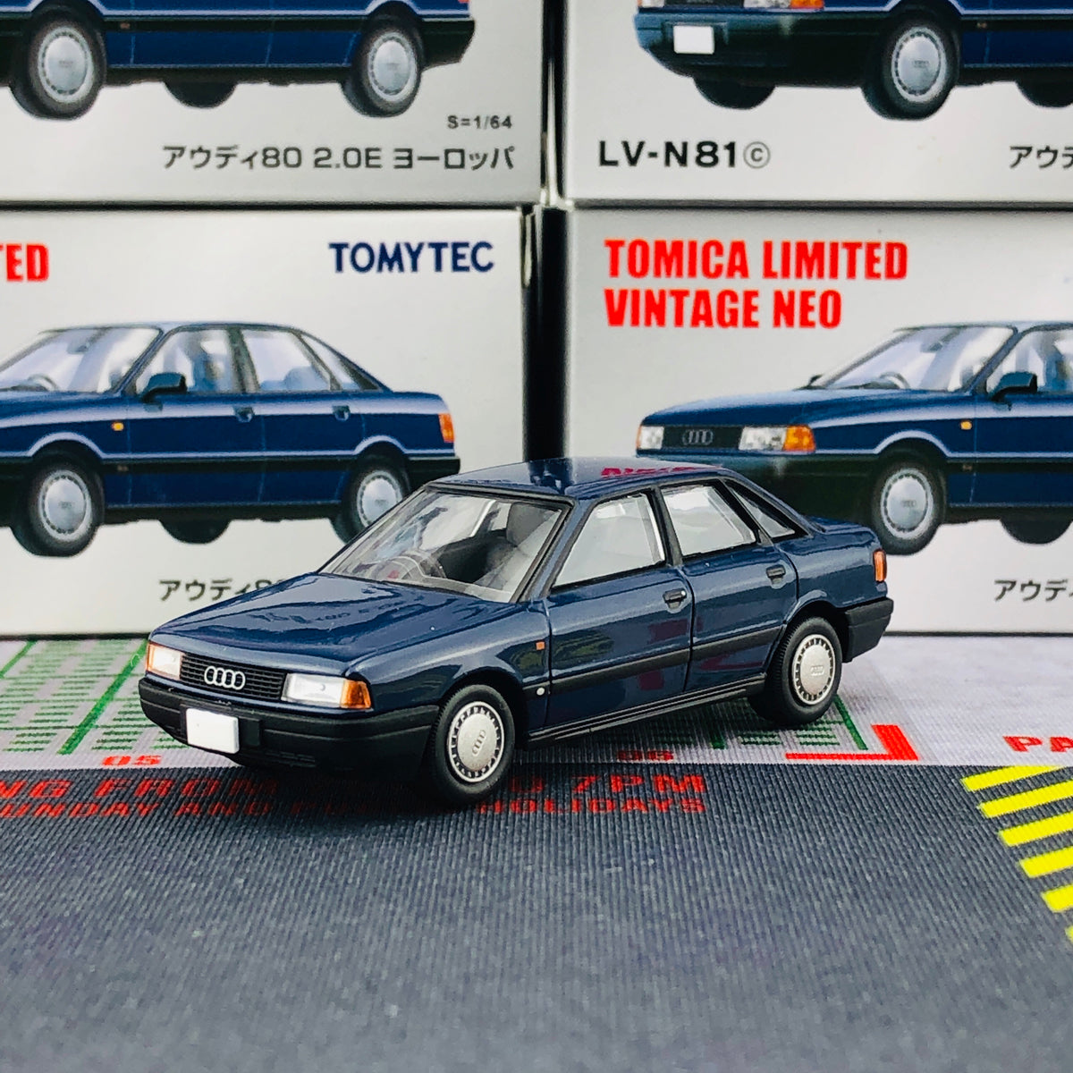 Tomica Limited Vintage 1/64 Audi 80 2.0E Europe LV-N81c – Tokyo