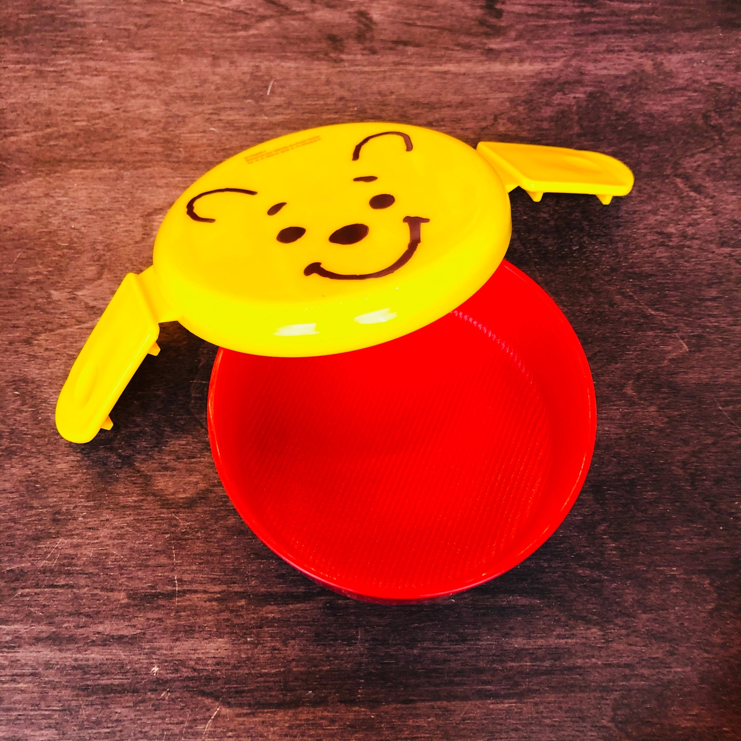 Winnie the Pooh Round Lunch Box Set by SKATER ONWR1
