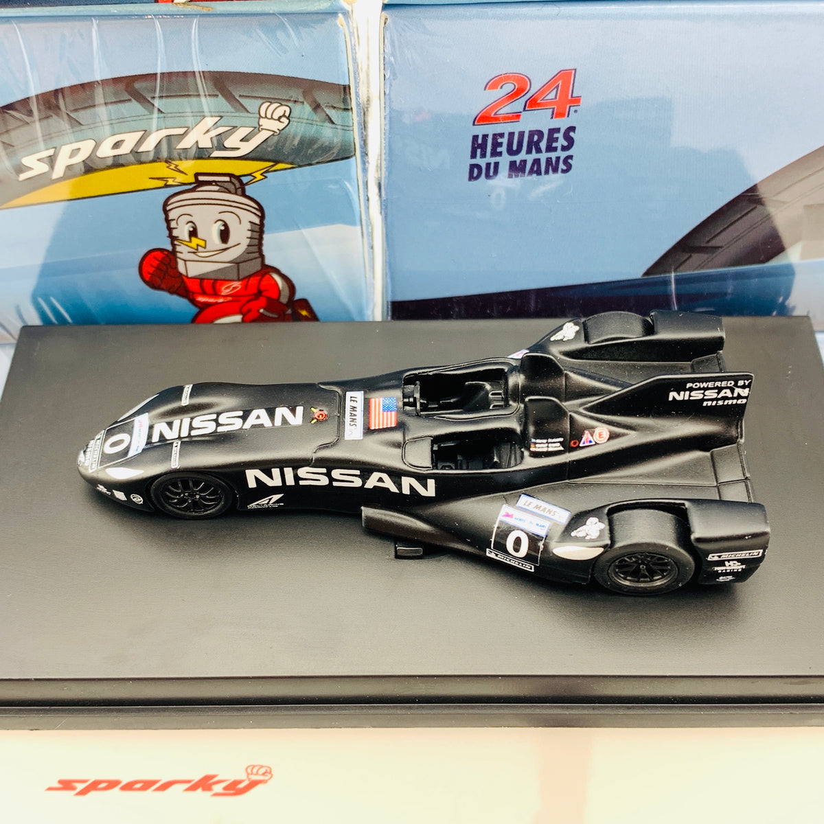 Sparky 1/64 DELTAWING-NISSAN NO.0 HIGHCROFT RACING 24H LE MANS 2012 M.  FRANCHITTI - M. KRUMM - S. MOTOYAMA Y102