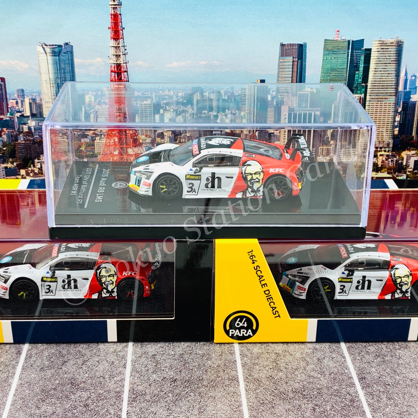 PARA64 1/64 Audi R8LMS 2015 - 2017 12hr Bathurst Team ASR #3A LHD PA-55275