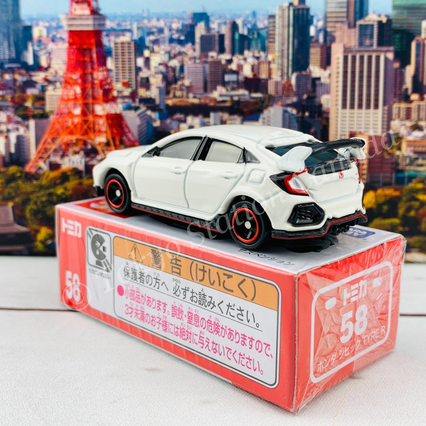 TOMICA 58 Honda CIVIC TYPE R FK8