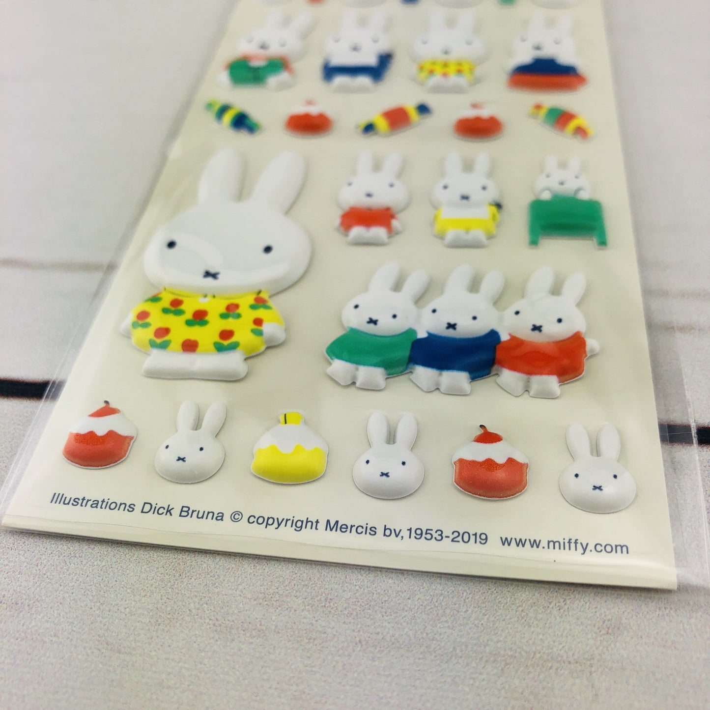 miffy Marshmallow Sticker by sqaure N19BMSI (White)