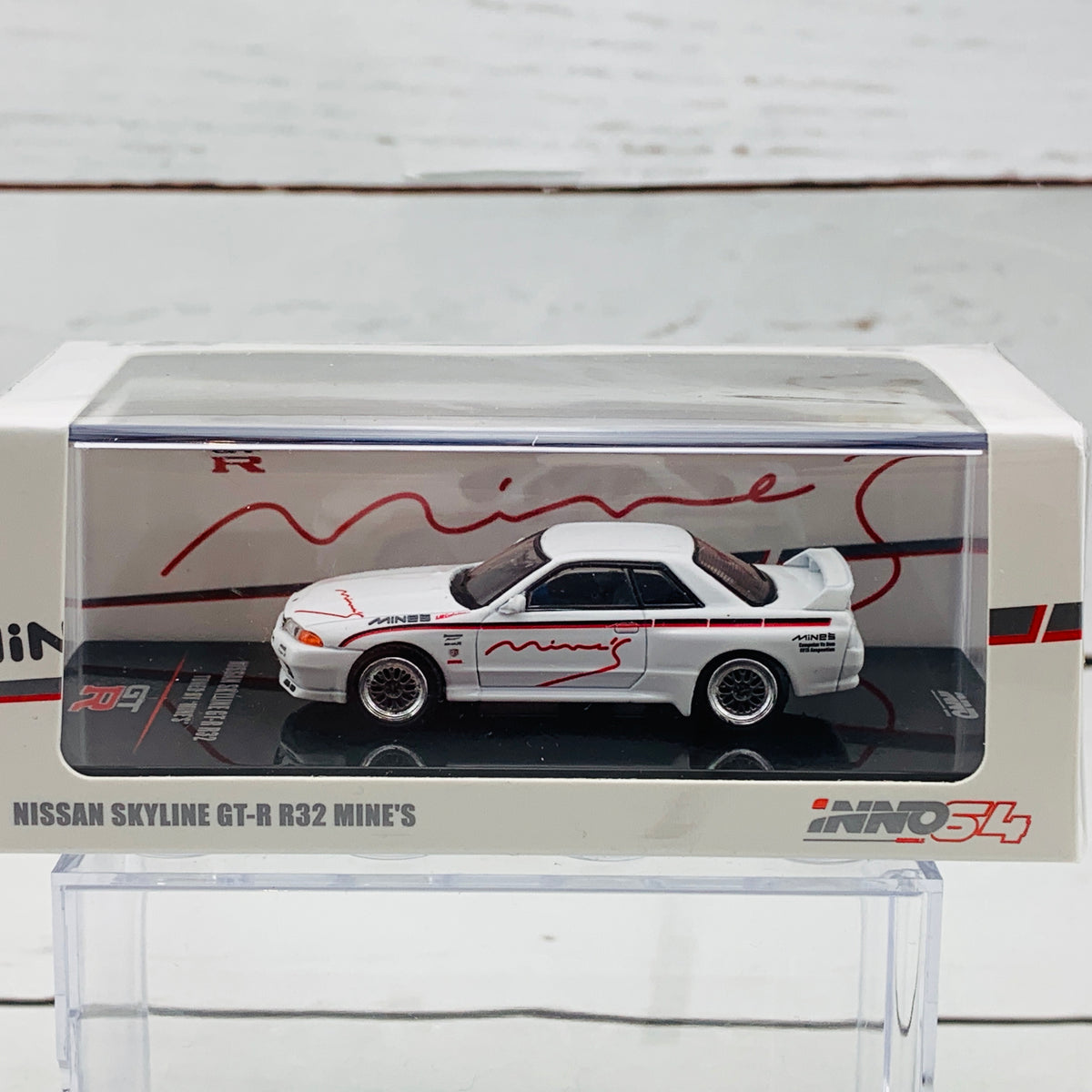 イノモデルズ1/64 Nissan Skyline R32 MINES GT-R 1:64 Mine's Nissan Skyline R32 GT-R – JDM Global Warehouse