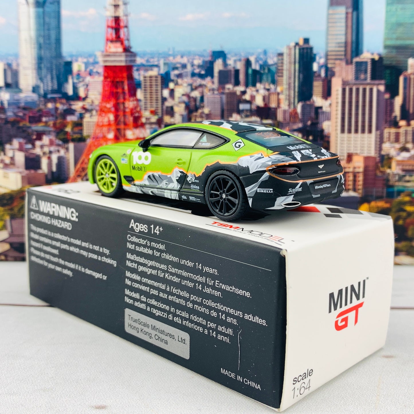 MINI GT 1/64 Bentley Continental GT 2019 Pikes Peak International Hill Climb LHD MGT00162-L