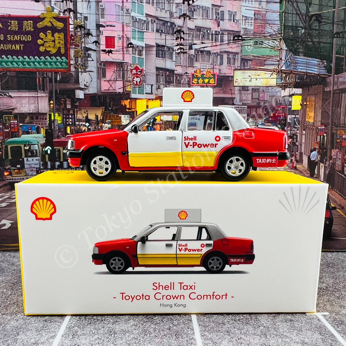 【お値下げ】 MINI GT ミニカー：Shell Taxiートヨタ クラウン お値下げ】 MINI GT ミニカー：Shell Taxiートヨタ クラウン