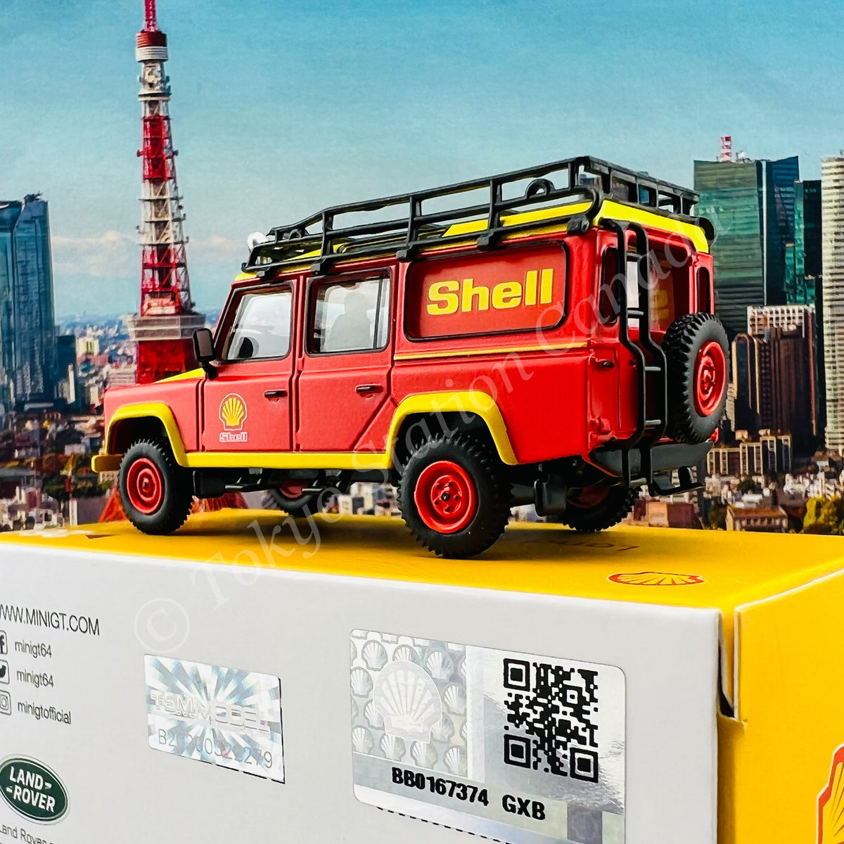 TINY 微影 x MINI GT Shell Land Rover Defender 110 MGT00264-R