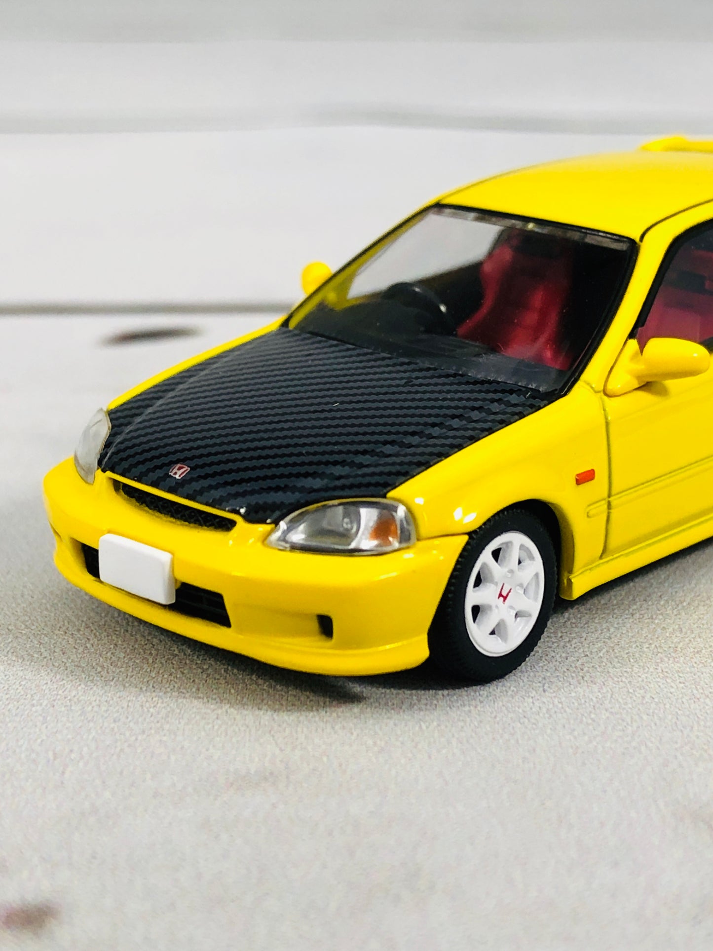 Tomica Limited Vintage Tomytec Hong Kong Edition Honda Civic Type R EK9 Yellow