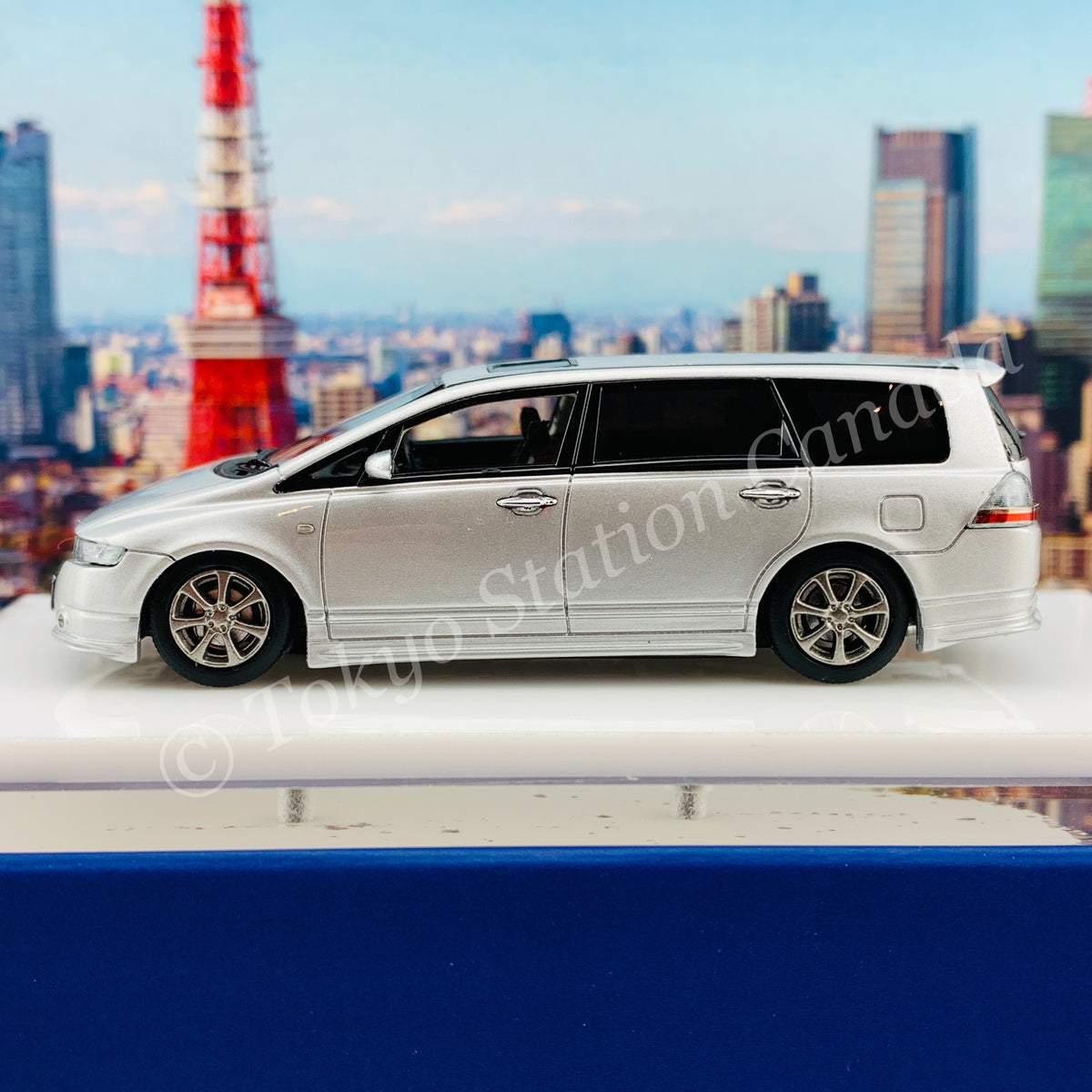 Stance Hunters 1/64 RESIN Honda Odyssey SILVER – Tokyo Station