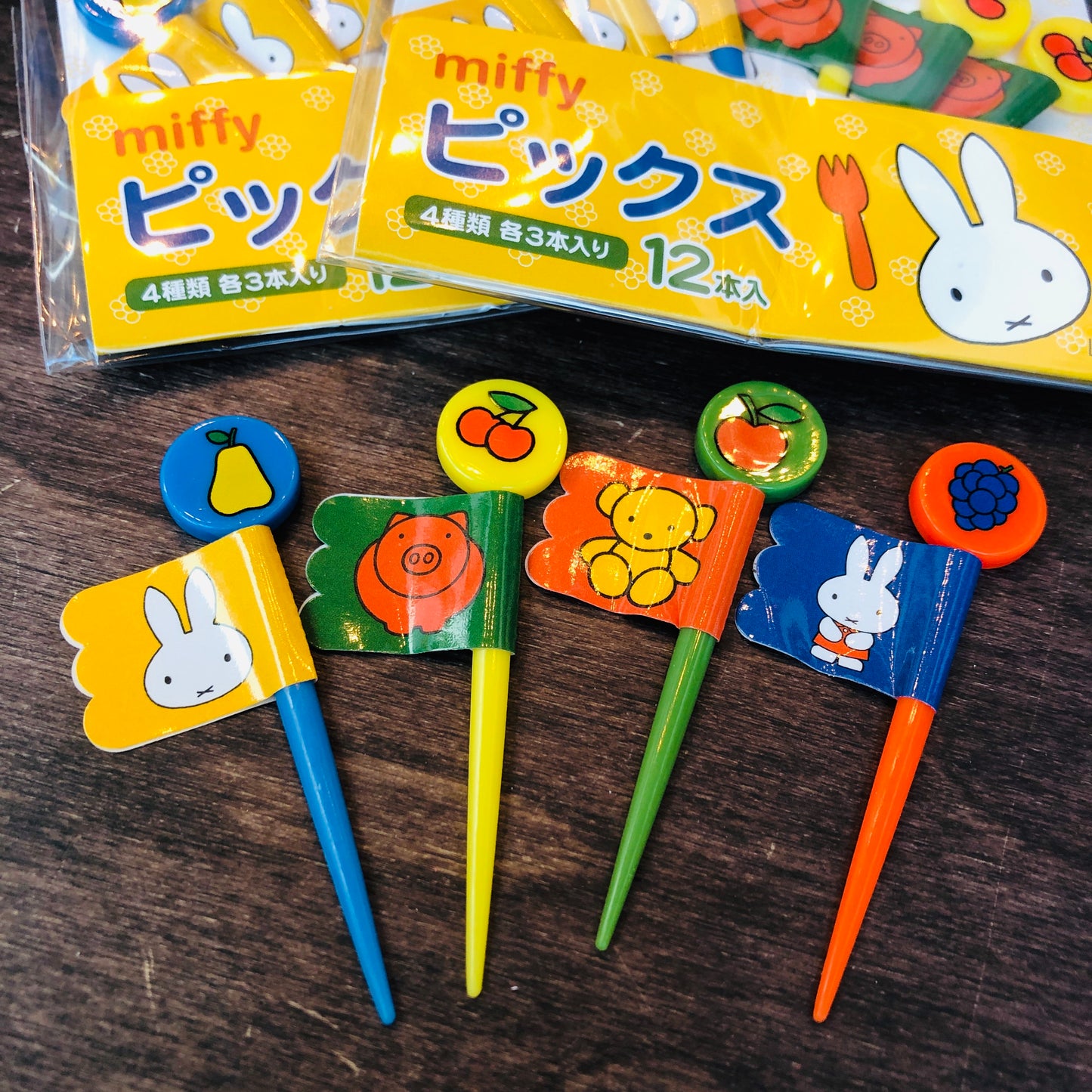 miffy Party Picks Set by Skater LKP2