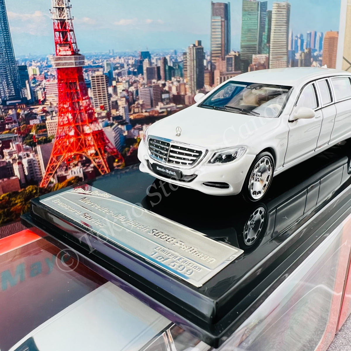 Stance Hunters 1/64 Mercedes Maybach S600 Pullman WHITE – Tokyo