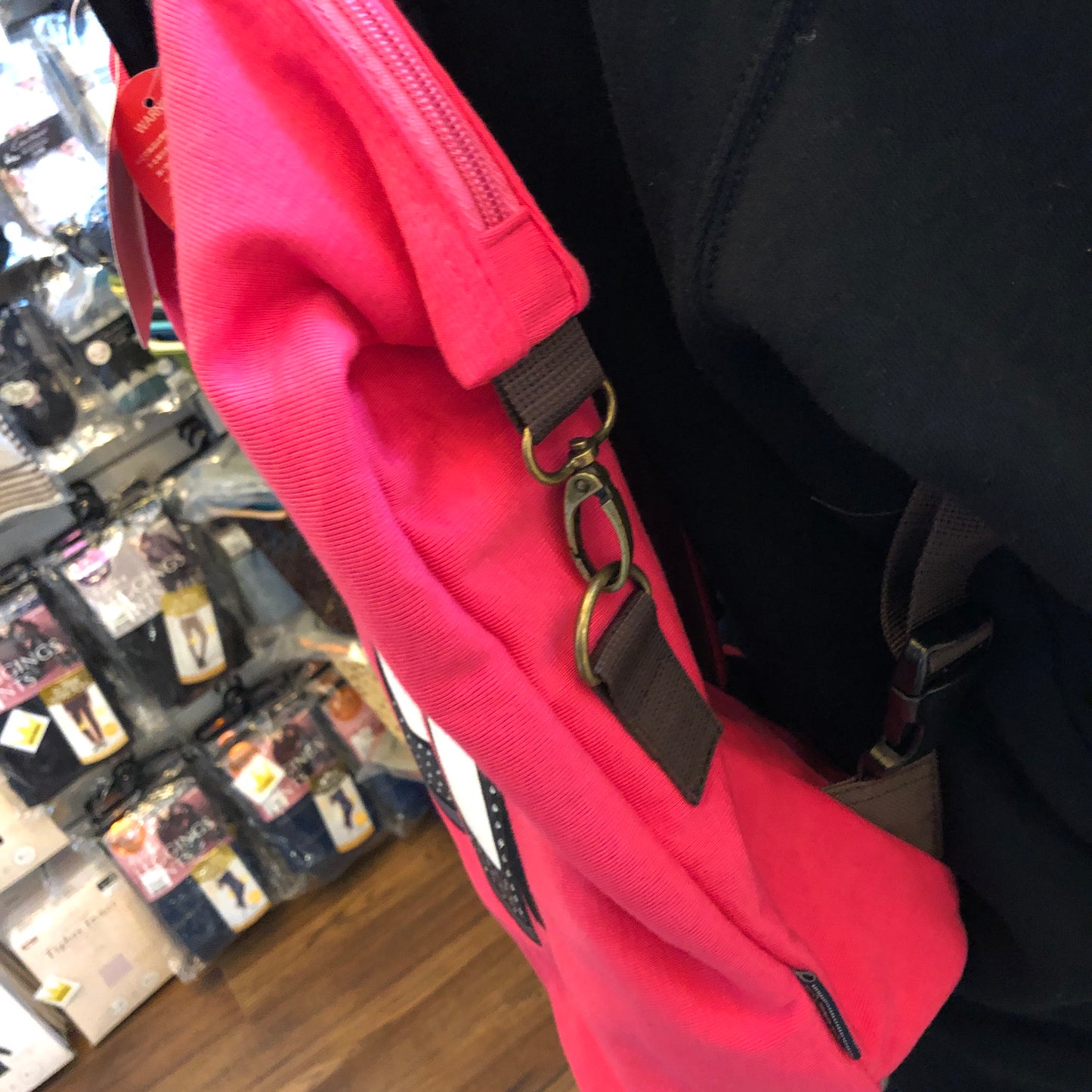 mis zapatos Skinny Pants 2-Way Backpack - Pink