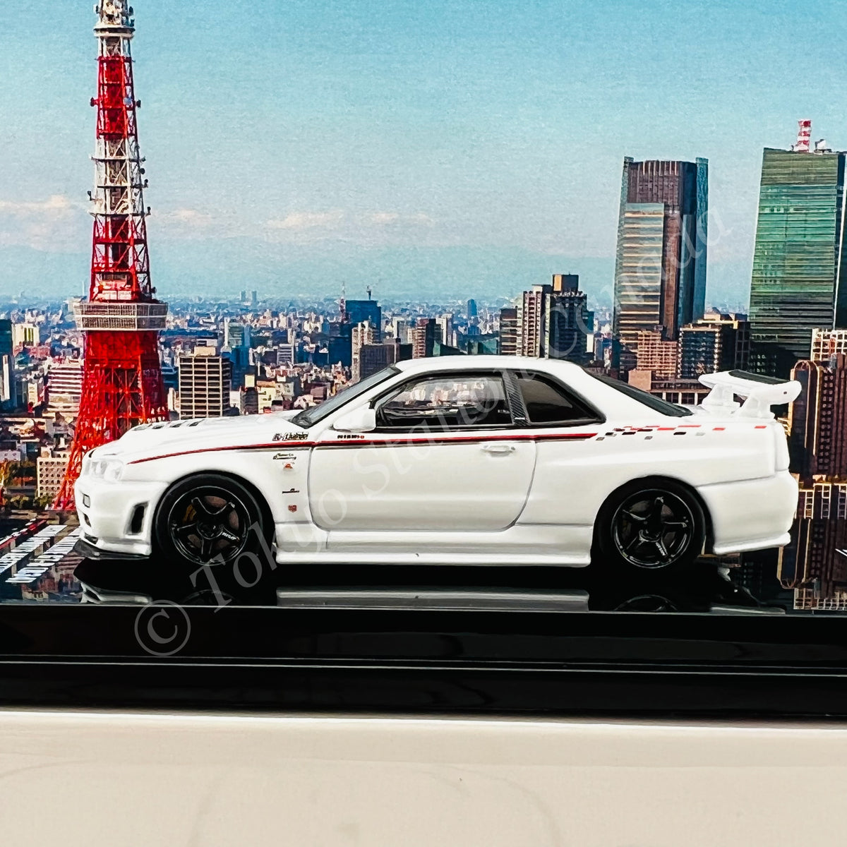 INNO64 1/64 NISSAN SKYLINE GT-R (R34) NISMO SPORTS RESETTING