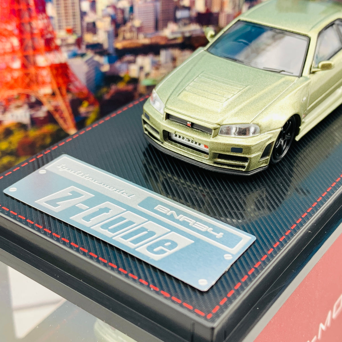 Ignition Model 1/64 Nismo R34 GT-R Z-tune Green Metallic