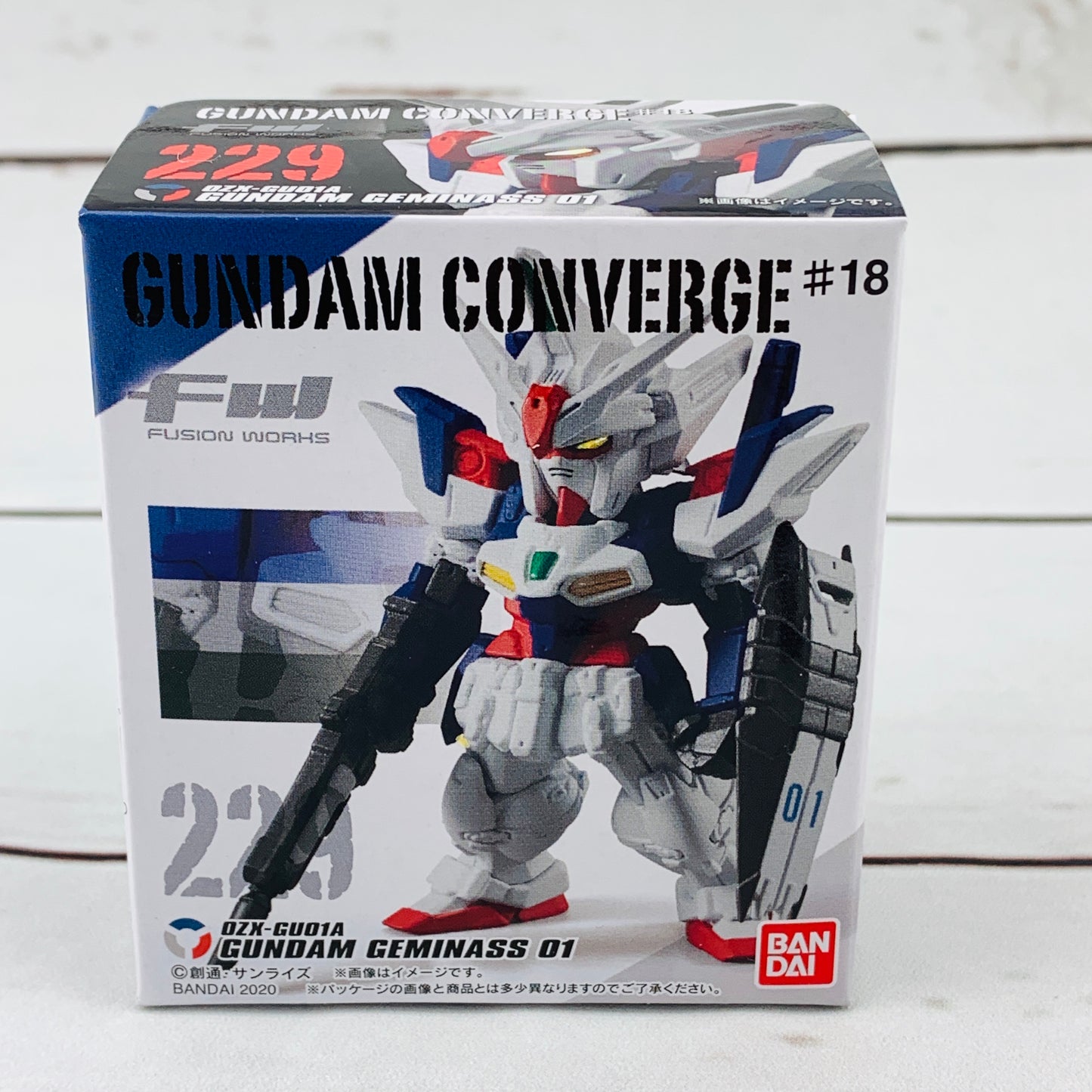 FUSION WORKS Gundam Converge #18 - 229 0ZX-GU01A GUNDAM GEMINASS 01