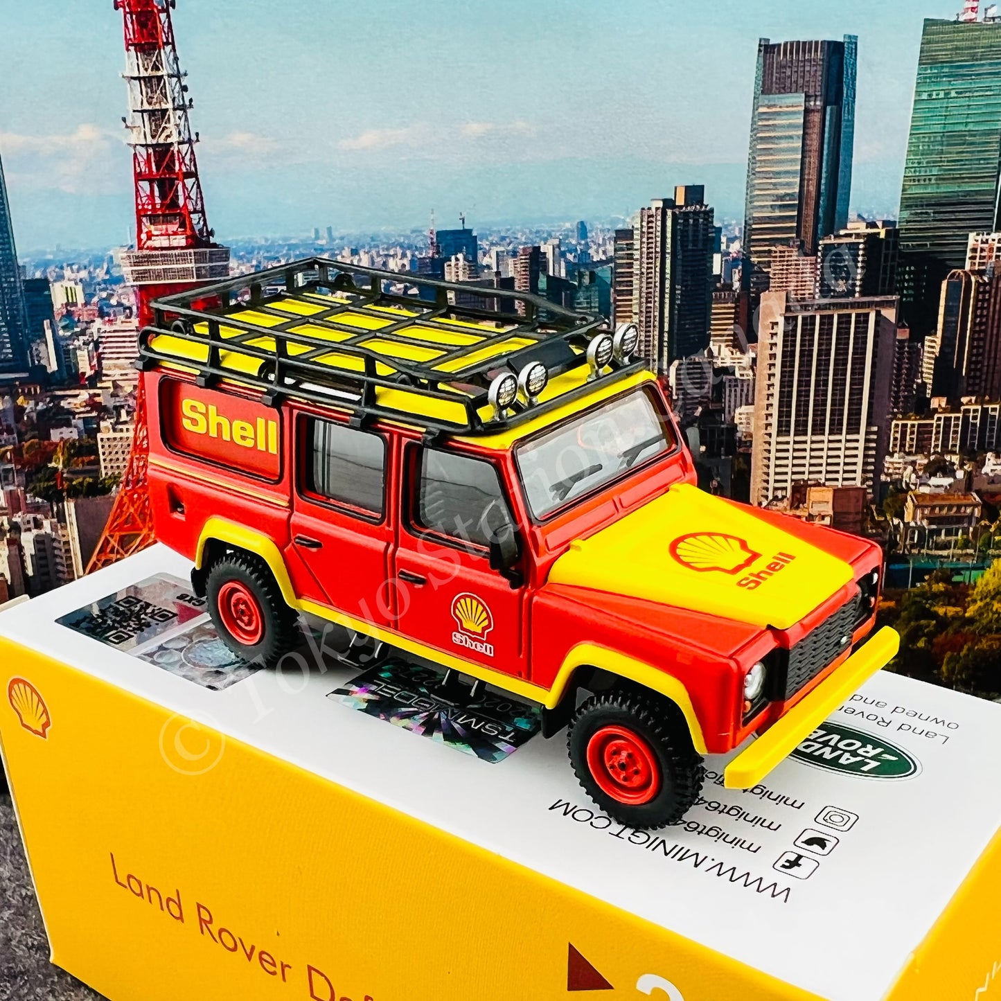 TINY 微影 x MINI GT Shell Land Rover Defender 110 MGT00264-R