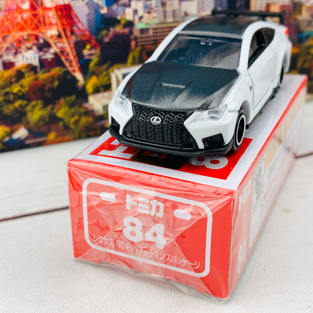 Voiture Miniature Tomy Lexus RC F 10ème Anniversaire - Édition Limitée Tokyo Auto Salon 2018 - Neuf