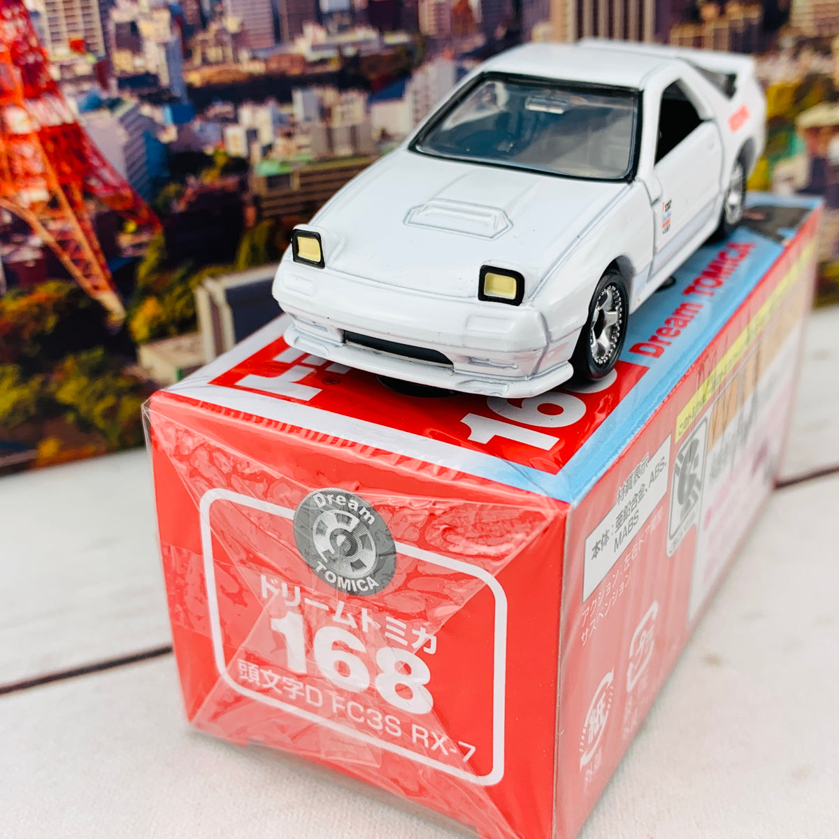 Dream TOMICA 168 Initial D FC3S RX7 – Tokyo Station