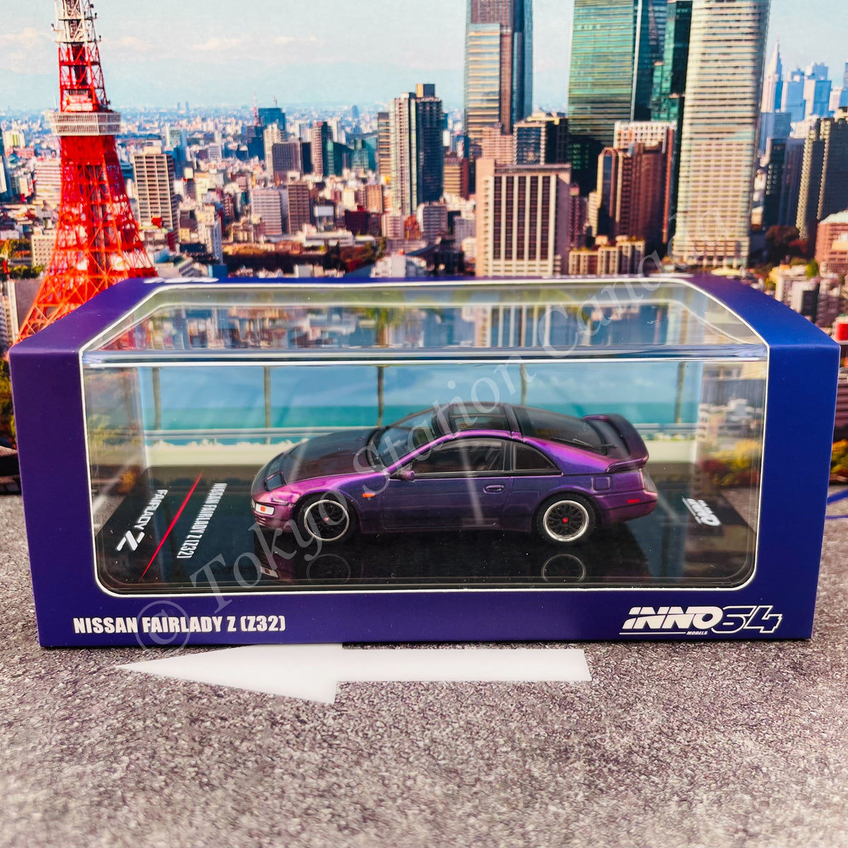 INNO64 1/64 NISSAN FAIRLADY Z (Z32) Midnight Purple II (Hong Kong Ani-Com &  Games 2022 Event Edtion) IN64-300ZX-MPII