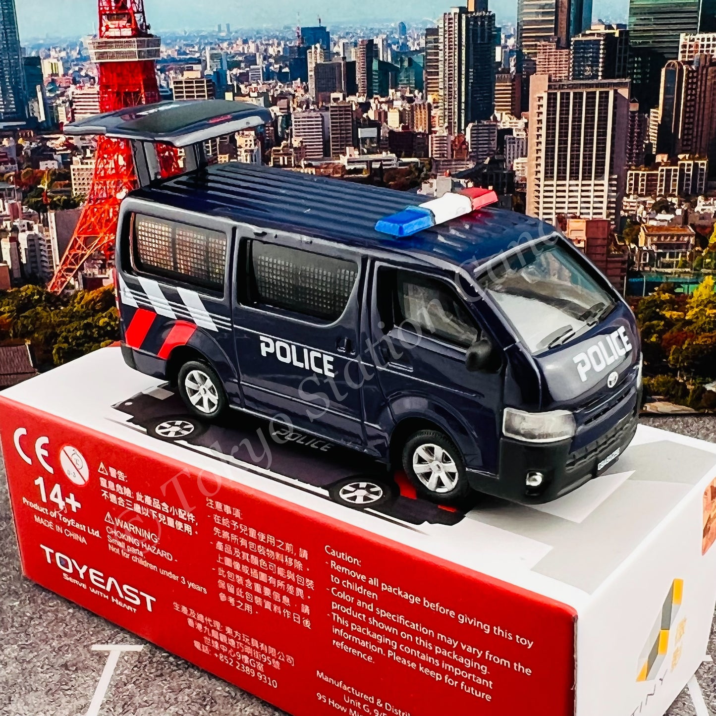 TINY 微影 SG04 Toyota Hiace Singapore Police ATCSG64006
