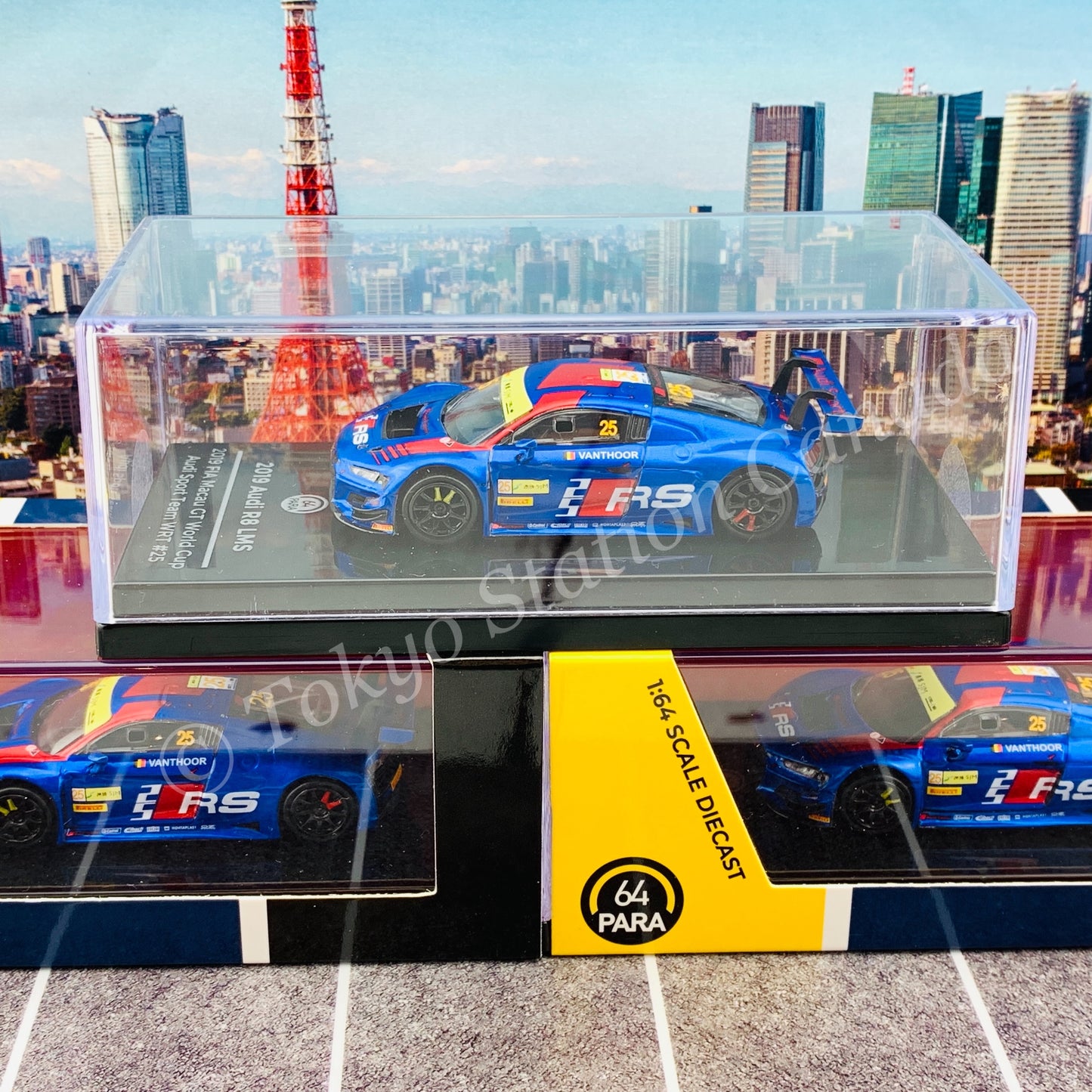 PARA64 1/64 Audi R8 LMS 2019 - 2019 FIA Macau GT Team WRT Vanthoor #25 PA-55255