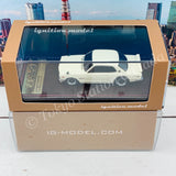 Ignition Model 1/64 HIGH-END RESIN MODEL Nissan Skyline 2000 GT-R (KPGC10) White IG2303