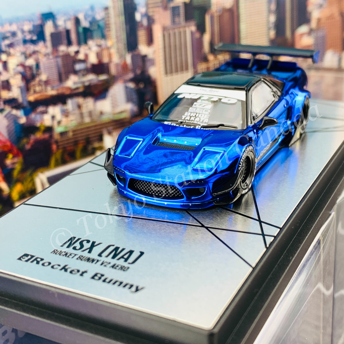 INNO 1/64 NSX ロケットバニーv2AERO イグニッション イノモデル INNO models 64 NSX ROCKET BUNNY V2 AERO 1/64