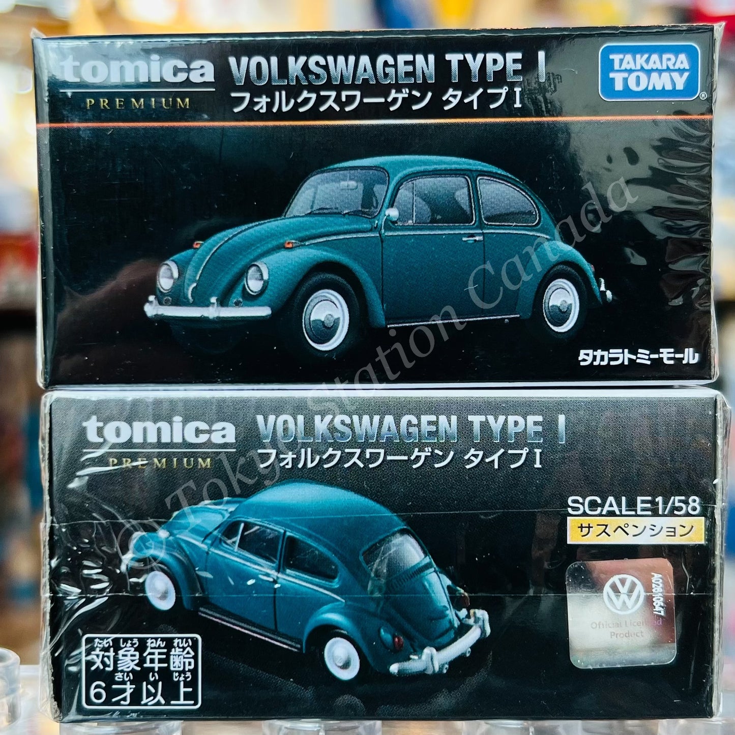 TAKARA TOMY MALL ORIGINAL Tomica Premium VOLKSWAGEN TYPE I (4904810148432)