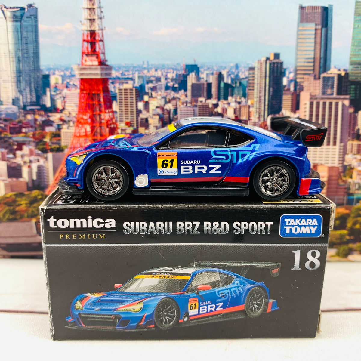 TOMICA PREMIUM 18 SUBARU BRZ R&D SPORT – Tokyo Station