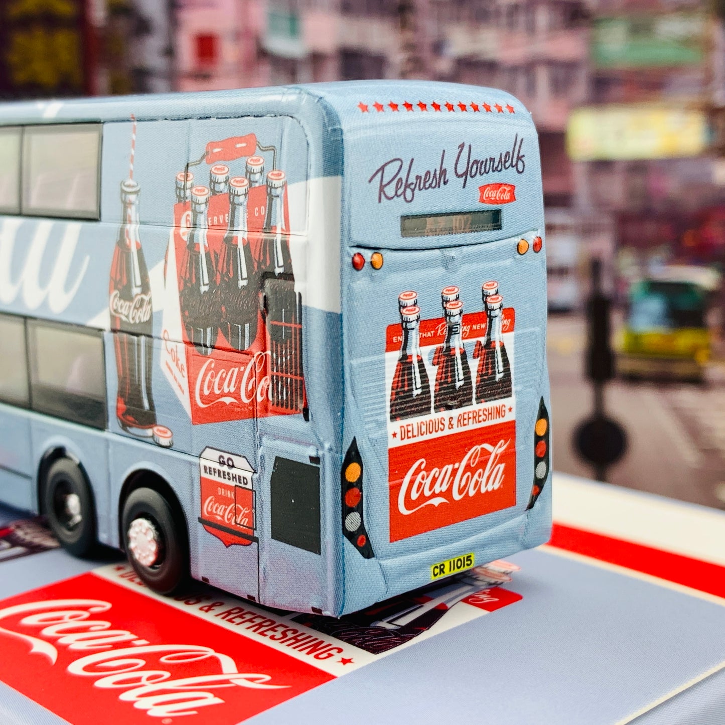 Tiny 微影 1/110 Coca-Cola E500 MMC FL 12.8M Bus (102 Mei Foo 美孚) COKE023