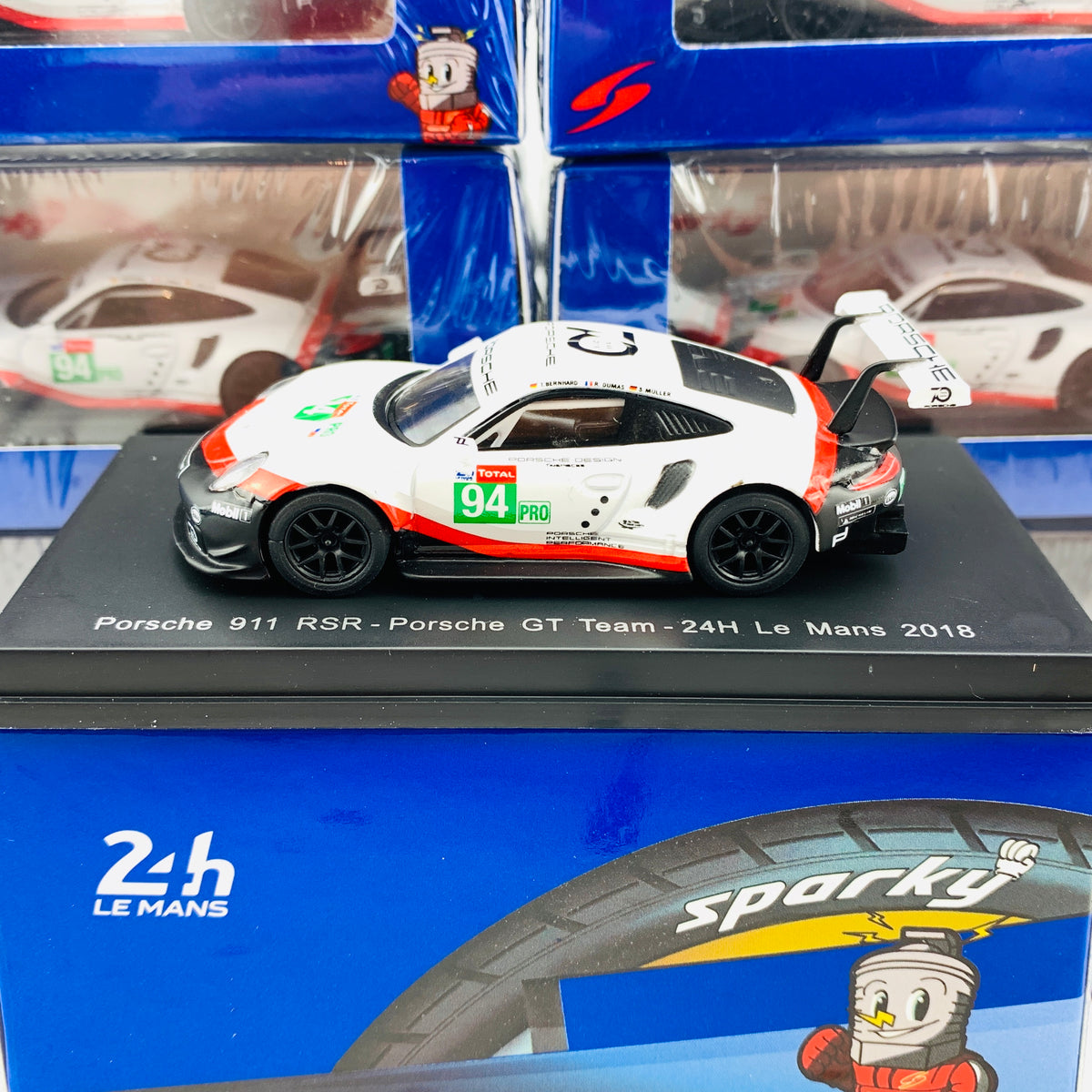 Sparky 1/64 PORSCHE 911 RSR NO.94 PORSCHE GT TEAM 24H LE